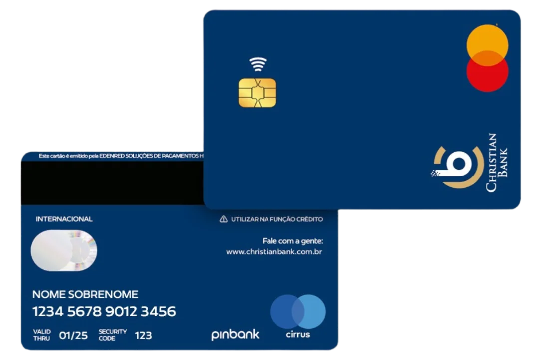 Cartão Cebê - Frente e verso