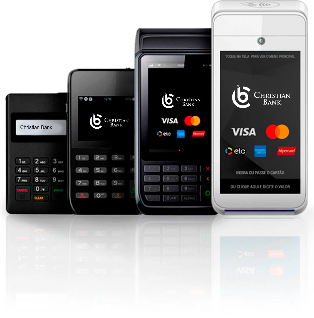 Linha completa de maquininhas Cebê